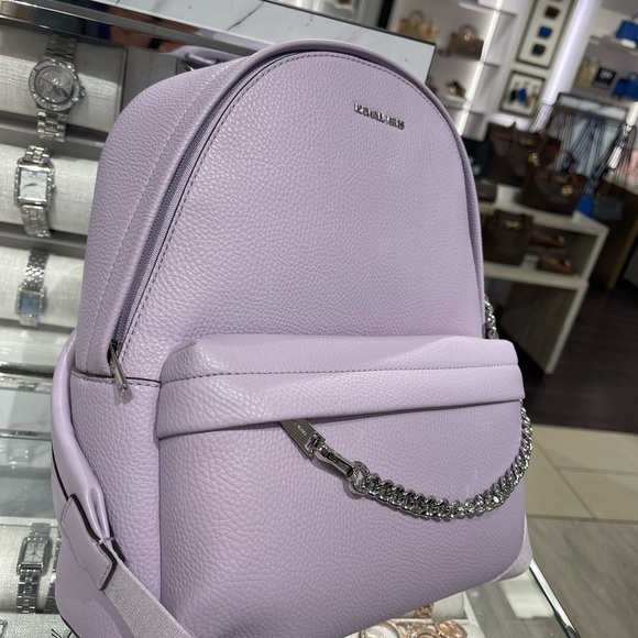 MICHAEL KORS Slater Medium Chain Backpack
Quartz 
NWT